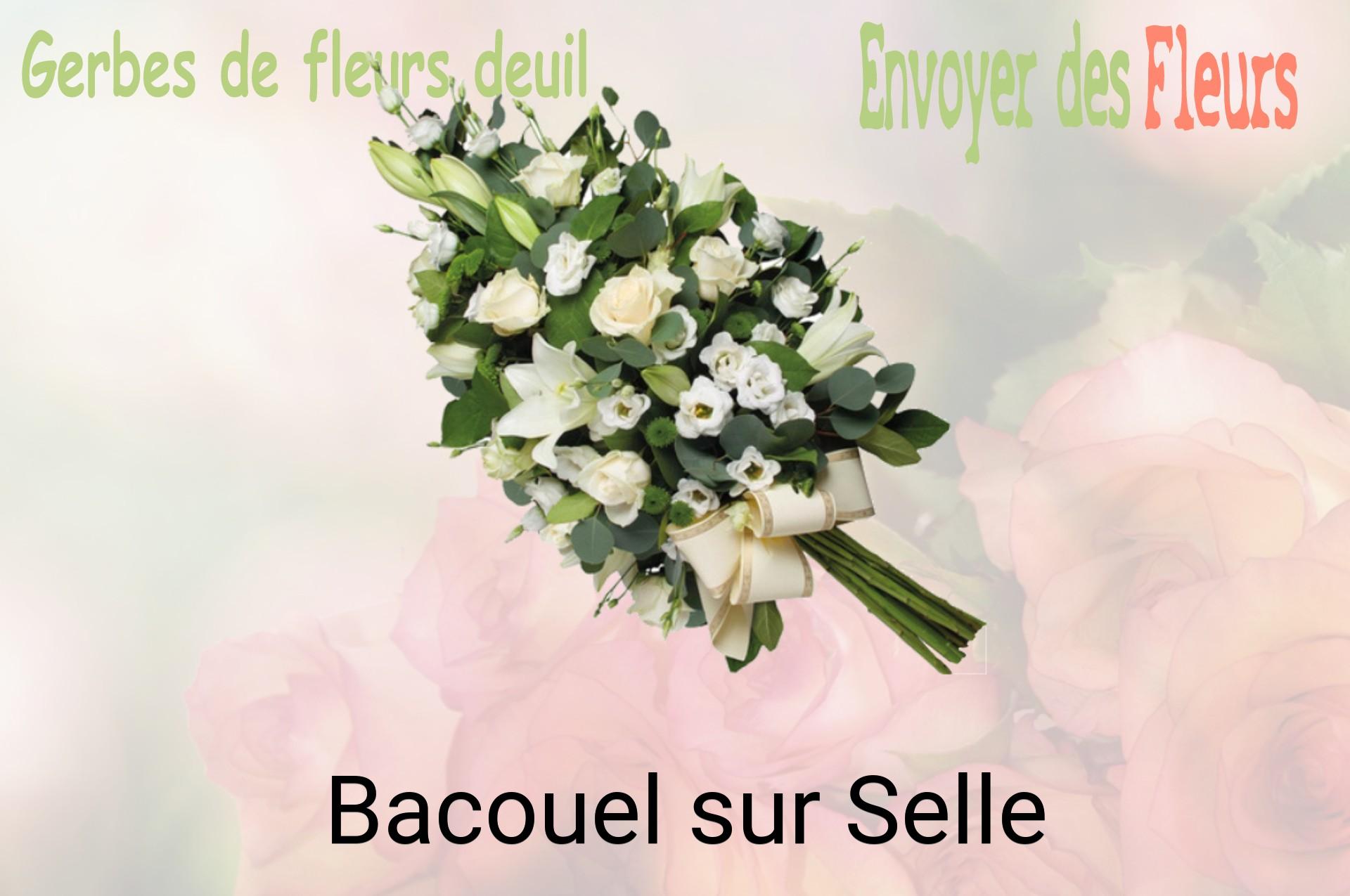 Gerbe de fleurs de deuil livrée à Bacouel-sur-Selle